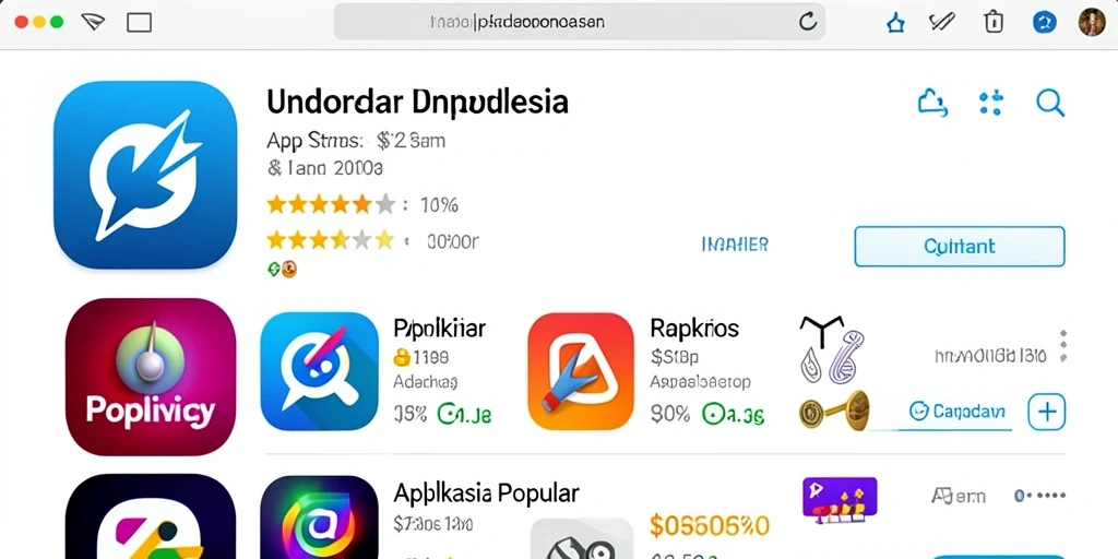 Tampilan antarmuka yang modern dan menarik.