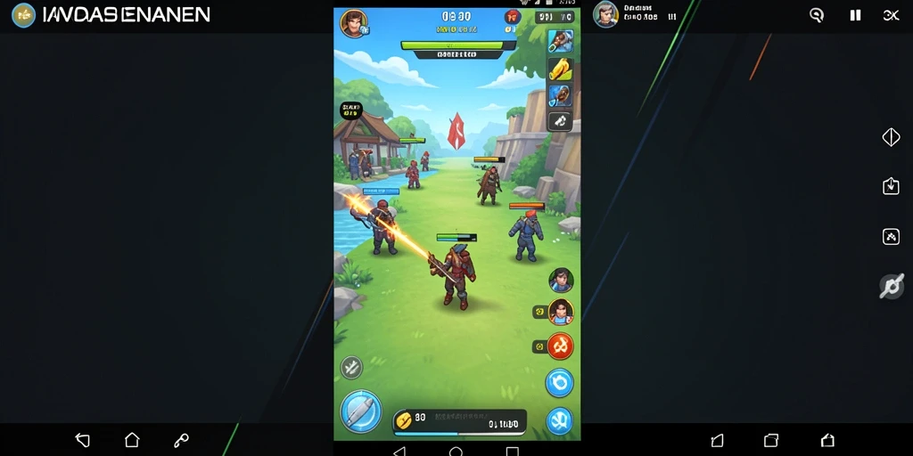 Screenshot menunjukkan tampilan antarmuka yang menarik.
