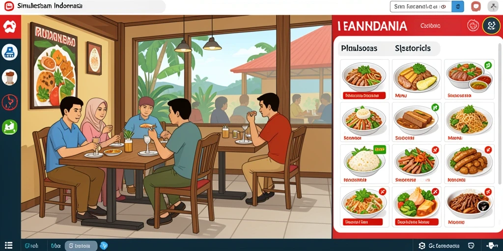 Antarmuka pengguna yang intuitif dan menarik.