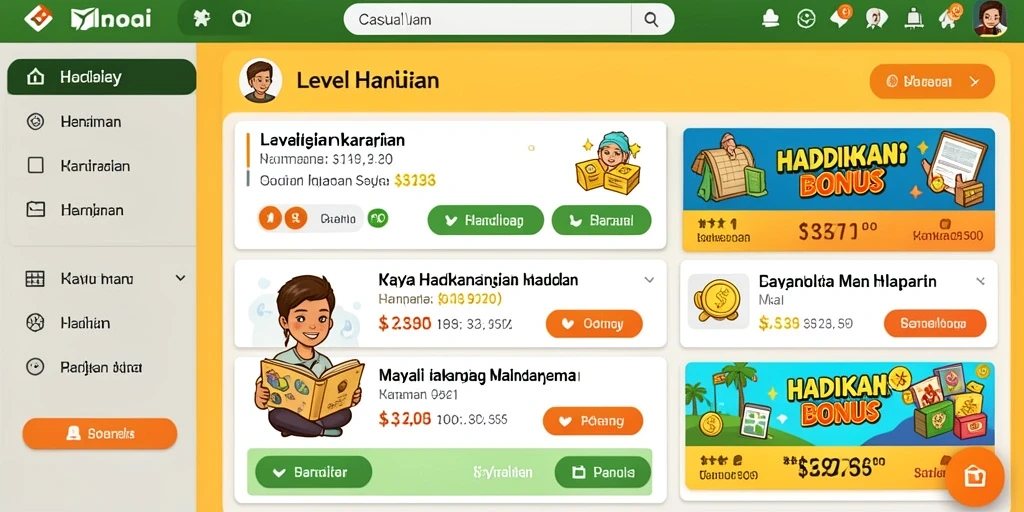 Tangkapan layar menunjukkan antarmuka utama game PP88.